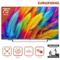 Produktbild: Grundig 75 VOE 83 Fernseher 75 Zoll Silber Multi Colour Enrichment 4K UHD 2ML