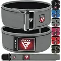 Produktbild: RDX Arbeitsstützgürtel RDX 4 Zoll Gewichthebergürtel, Weightlifting belt Krafttraining grau Large