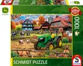 Produktbild: Schmidt Spiele - John Deere: Bauernhof mit Traktor 5050E, 1.000 Teile