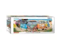 Produktbild: EUROGRAPHICS Puzzle Eurographics 6010-5442 - VW Bus - BulliNation, Panorama Puzzle - 10..., Puzzleteile