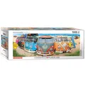 Produktbild: Puzzle 1000 Panoramabild VW Bus KombiNation 6010-5442