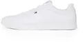 Produktbild: Tommy Hilfiger Herren Court Sneaker Icon Flag Essential aus Leder, Weiß (White), 44