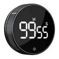 Produktbild: BlueSnail Küche Timer mit LED Digital Display Smart Efficana für Home Classroom Gym Büro, Lautstärke und Helligkeit einstellbare Produktivität Timer