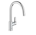 Produktbild: Grohe Küchenarmatur Start Edge Einhand-Armatur, Hochdruck, chrom (30550000)