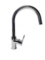 Produktbild: Küchenarmatur mit herausziehbarer Spülbrause Grohe Start Edge 30550000 Chrom