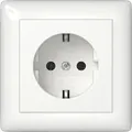 Produktbild: Schuko-steckdose, Vollplatte, Standard 55