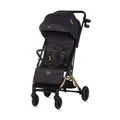 Produktbild: Chipolino Kinderwagen, Buggy Pixie zusammenklappbar Getränkehalter Korb 22 kg, Farbe:schwarz gold