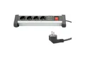 Produktbild: Digitus Digitus Office-Steckdosenleiste 4-fach, 2x USB, Mehrfachsteckdose
