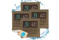 Produktbild: TronicXL Raumentfeuchter-Nachfüllpack 4 Größe 4 62% Boveda Pack Aufbewahrung Grow Feuchtigkeitsregler Ernte