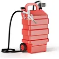 Produktbild: Wiltec mobile Tankanlage 60 l mit 12 V Pumpe, Kraftstoffbehälter für Diesel und Benzin, tragbarer Kraftstoff Kanister für flexibles Tanken