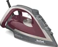 Produktbild: Tefal Dampfbügeleisen Smart Protect Plus, 2800W, 40 g/Min. kontinuierliche Dampfabgabe, 2800 W, automatische Abschaltung, Vertikaldampf, weinrot/grau, FV6870