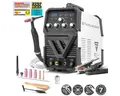Produktbild: STAHLWERK Inverterschweißgerät AC/DC WIG 200 ST Schweißgerät 200 A AC/DC WIG HF E-Hand MMA, 30 - 200 A, Packung}, 10-tlg., Einzelgerät, Kombi Schweißgerät mit 200 Ampere für WIG & ARC MMA