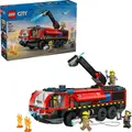Produktbild: LEGO City 60499 Flughafenlöschfahrzeug Klemmbausteine Bausatz