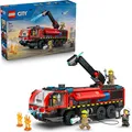 Produktbild: LEGO City Einsatz Flughafenlöschfahrzeug Spielzeug Modellbau Feuerwehr 60499