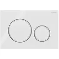 Produktbild: Geberit Sigma 20 Round Betätigungsplatte 115882KJ1 weiß / hochglanz verchromt
