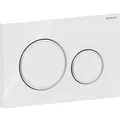 Produktbild: Geberit Sigma20 Betätigungsplatte Weiß Hochglanz Chrom 115.882.KJ.1 Drückerplatt