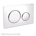 Produktbild: Geberit Sigma 20 Neu Drückerplatte WC Betätigungsplatte weiß 115.882.KJ.1