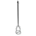 Produktbild: DEWEPRO® Korbrührer ø120mm mit Ring und M14-Gewindeaufnahme für Bohrmaschine - Länge = 600mm - Mörtelrührer - Kleberrührer - Mörtelmischer - Rührquirl