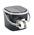 Produktbild: BranQ Campingtoilette 1305, Reise WC Toilette Toiletteneimer Eimer 15,5L