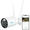 Produktbild: Reolink - 4k 8mp Wifi 6 Überwachungskamera Aussen, 2,4/5ghz Wlan, Smart-erkennung, Farbnachtsicht, Ip67 Wasserfest, Zeitraffer