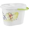 Produktbild: Disney Windeleimer Winnie Pooh, Grün, Weiß, Kunststoff, 37x29.5x27.5 cm, mit Deckel, Pflegen, Wickeln, Windeleimer