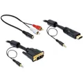 Produktbild: DELOCK DVI Kabel DVI(18+1) -> HDMI St/St 2.00m +Audio