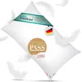 Produktbild: Bach's Betten Welt Daunenkissen 5 Sterne Hotel Kissen 40x80 cm Canada Klasse 1 DownPass (3 Kammer Kissen)