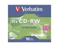 Produktbild: Verbatim CD-Rohling CD-RW, 700 MB, mehrfach beschreibbar