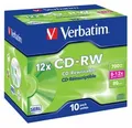 Produktbild: 43148 Verbatim CD-RW 12x 700 MB Karton 10 Stück(e) ~D~