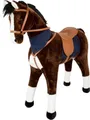 Produktbild: Stehpferd XL mit Sound, braun, Sitzpferd, Reitpferd für Kinder, wiehert