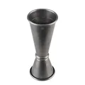 Produktbild: Buddy´s Bar - Barmaß, 2 cl / 4 cl Doppelmaß, Innenmaße 1 cl / 3 cl, hochwertiges Barmaß, lebensmittelecht, Jigger zum Abmessen von Zutaten für Cocktails, Edelstahl antik