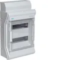 Produktbild: HAGER VE212DN Kleinverteiler vector AP IP65 24 PLE Klarsichttür Rangierkanal