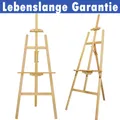 Produktbild: Feldstaffelei Staffelei Dreifuss Atelierstaffelei Feld Dreibein Holz Stand Malen