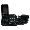 Produktbild: Gigaset AS690 Telefon Mobilteil inkl Anrufbeantworter AS690A Ladeschale Schwarz