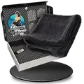 Produktbild: Nuke Guys Auto Trockentuch extrem saugstark & lackschonend | Gamma Dryer S 40x40cm Schwarz | 1400 GSM Mikrofaser Tuch zum effizienten Trocknen nach der Autowäsche | Mikrofasertuch