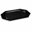 Produktbild: VEPATIM 10 Catering-Platte rPET oval schwarz 45 x 30,2 cm