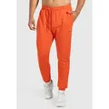 Produktbild: Smilodox Jogginghose Nilo, Regular Fit Trainingshose, Sweatpants Seitentaschen, funktional Freizeithose bequem, Rippbündchen, Kordelzug, Sport Freizeit Alltag orange XL