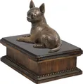 Produktbild: Tschechischer Terrier, Böhmischer Terrier, eský Teriér - Hund Ascheurne, klassische Urne mit Statue, elegante Urne mit Hund von der Marke Art-Dog