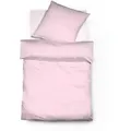 Produktbild: Fleuresse Uni Interlock Jersey Bettwäsche Colours Kissenbezug einzeln 80x80 cm | rose - pink