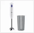 Produktbild: Braun Stabmixer MQ10.001M 450W Edelstahlfuß weiß blau 600ml Becher leicht