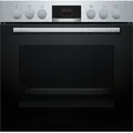 Produktbild: Bosch Einbau-Herd-Set HND415LS62, HEA513BS4 + NIF645CB5E, Einbau-Herd, Induktionskochfeld - Schwarz