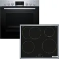 Produktbild: Bosch HND415LS62 - Einbauherd & Induktionskochfeld mit 5 Jahre Garantie, HEA513BS4 & NIF645CB5E, Mit Rahmen aufliegend, 60 cm