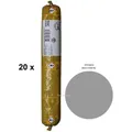 Produktbild: 20 x Sikaflex Construction betongrau 1K Polyurethan Dichtstoff 600 ml Beutel