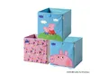 Produktbild: Lifeney Aufbewahrungsbox Peppa Wutz Aufbewahrungsboxen für Kinder 3er Set – 33 x 33 x 33 cm