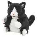 Produktbild: Tuxedo Kätzchen / Tuxedo Kitten Folkmanis Puppets, Katze Handpuppe Plüsch  (3179