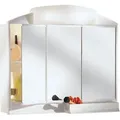 Produktbild: Badezimmerspiegelschrank Rano, 59 x 51 cm, weiß - Weiß
