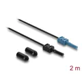Produktbild: Delock LWL POF Kunststoff Kabel HFBR 4531-4533Z Simplex Stecker zu...