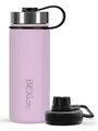 Produktbild: 720°DGREE Trinkflasche Isolier Trinkflasche noLimit Edelstahl mit Sportdeckel flieder 0,5l