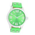 Produktbild: Oozoo Damen Armbanduhr Timepieces Analog Leder grün UOC1070A