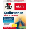 Produktbild: Doppelherz Sodbrennen Akut+protect Kautabletten
